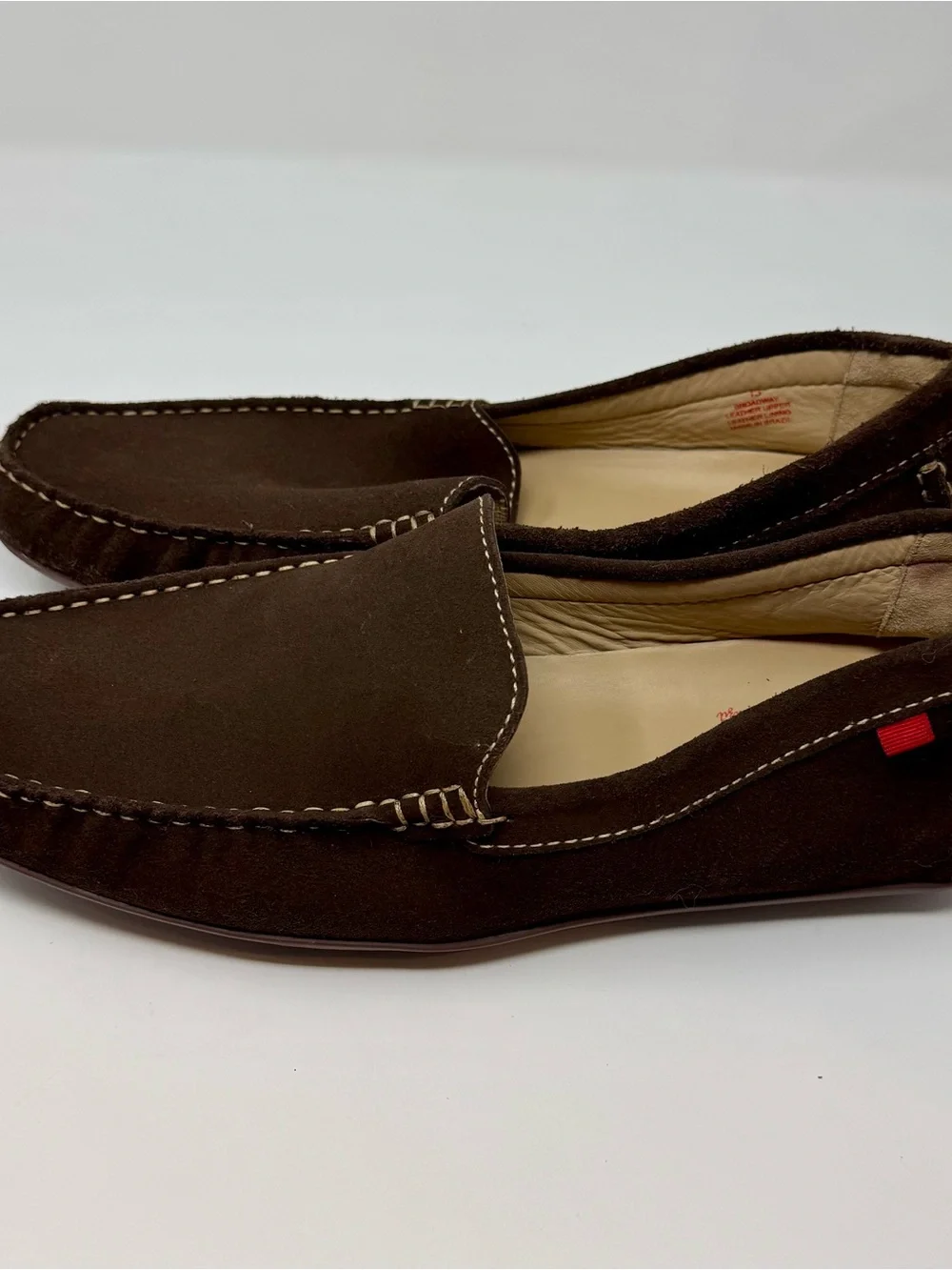 Marc Joseph New York | Men's Brown Suede Slip-On Loafers, Size 13 - EUC